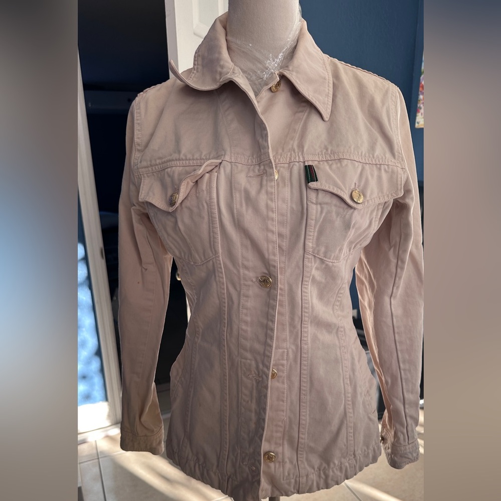 Women's Beige Jean Jacket